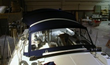 Saga 43 Dodger Bimini Enclosure