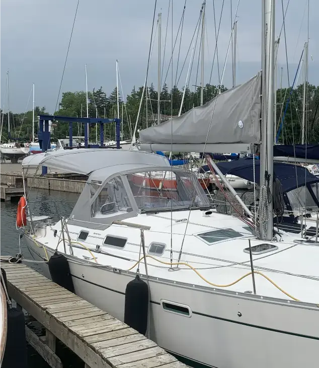 docked boat