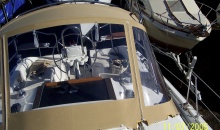 Hunter 33 Dodger Bimini