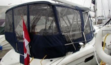 Hunter 34 Dodger Bimini Enclosure