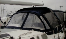 Hunter 34 Dodger Bimini Enclosure