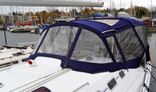 Hunter 38 Dodger Bimini Enclosure