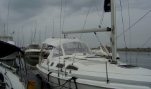 Hunter 41 Dodger Bimini