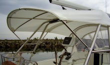 Hunter 41 Dodger Bimini