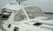 Hunter 41 Dodger Bimini