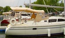 Catalina 387 Dodger Bimini