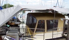 Bruce Roberts 45 Dodger Bimini Enclosure