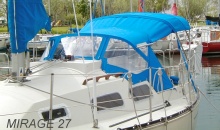 Mirage 27 Dodger Bimini